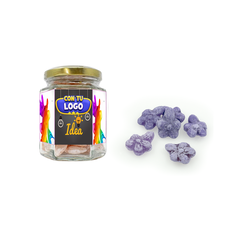 Violetas Tarro Cristal 110g