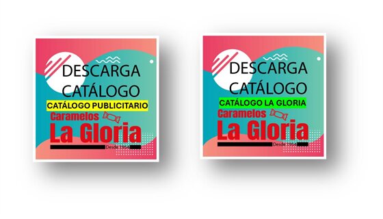 Descarga los catálogos de Caramelos La Gloria: publicitario y general