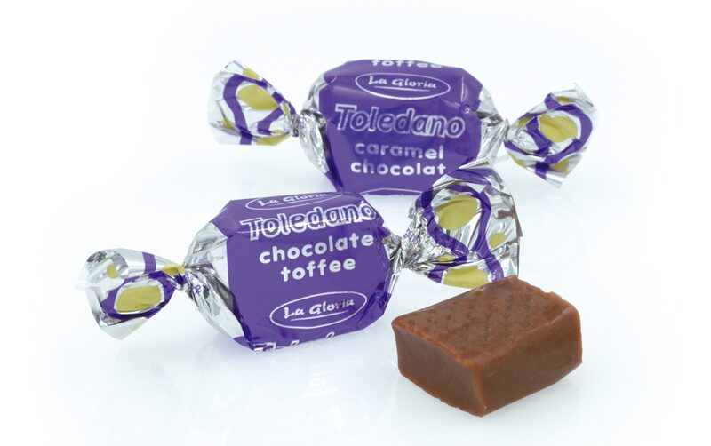 Toffees Toledano de chocolate