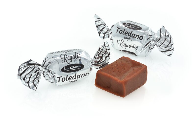 Toffees Toledano de regaliz